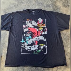 Street Fighter Graphic Tee - Black